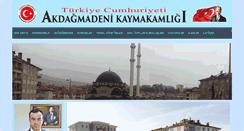 Desktop Screenshot of akdagmadeni.gov.tr